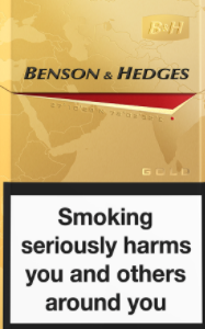 Benson & Hedges Gold 20 Pack Cigarettes