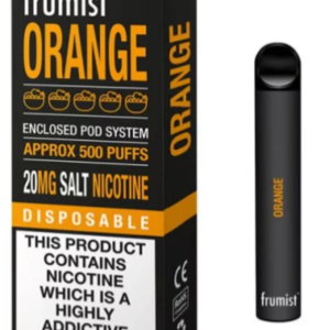 Frumist Disposable Vape Pod E-Cigarette Orange 20 mg