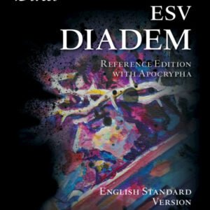 ESV Diadem Reference Edition with Apocrypha Black Calfskin leather, Red-letter Text